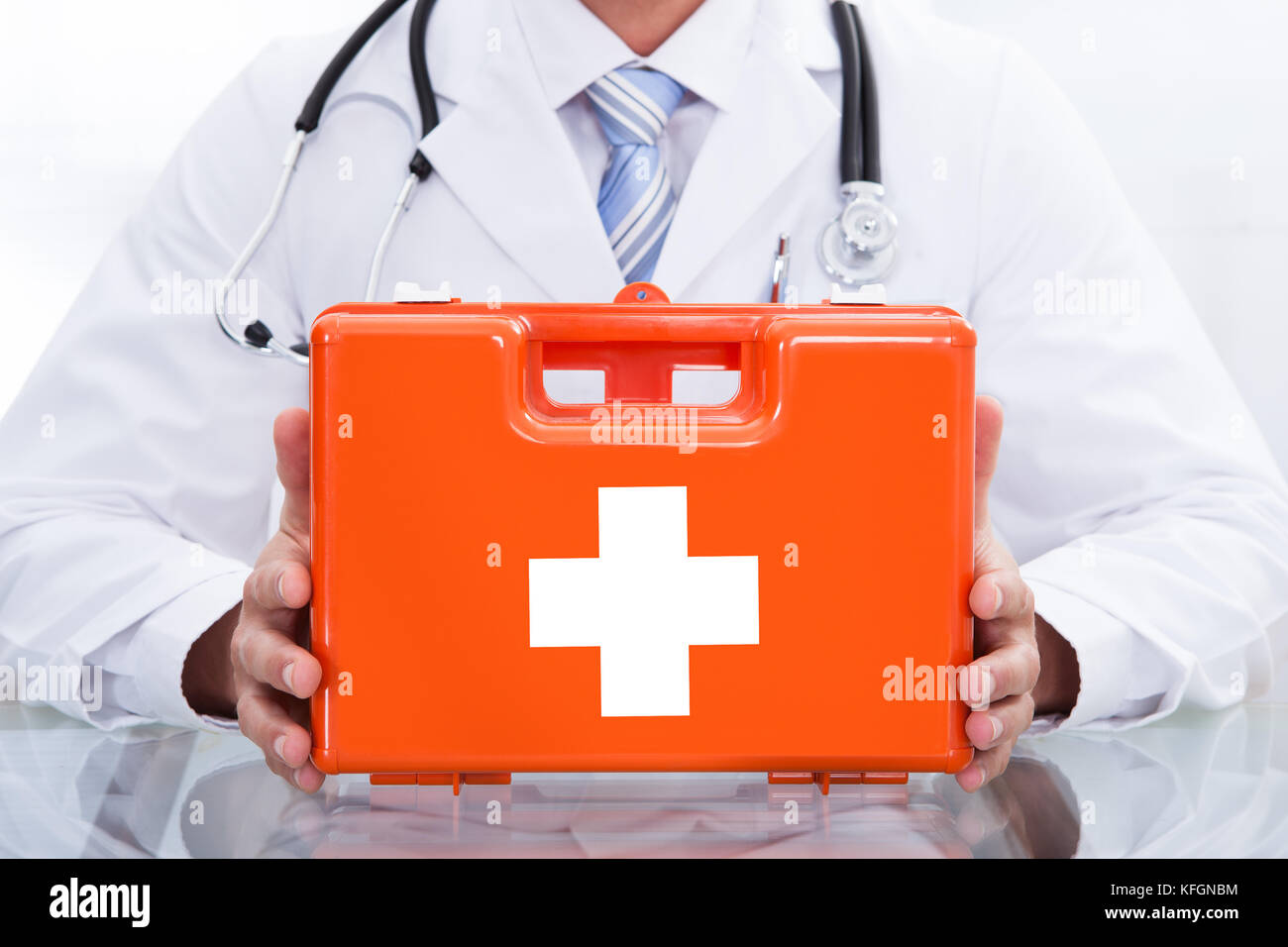 doctor kit with lab coat