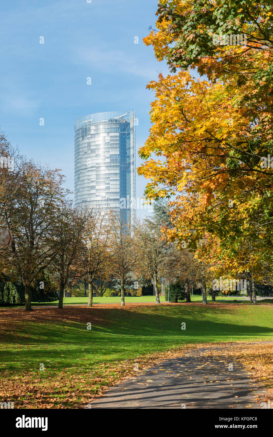 Post Tower in Bonn, North Rhine-Westphalia, Germany Stock Photo