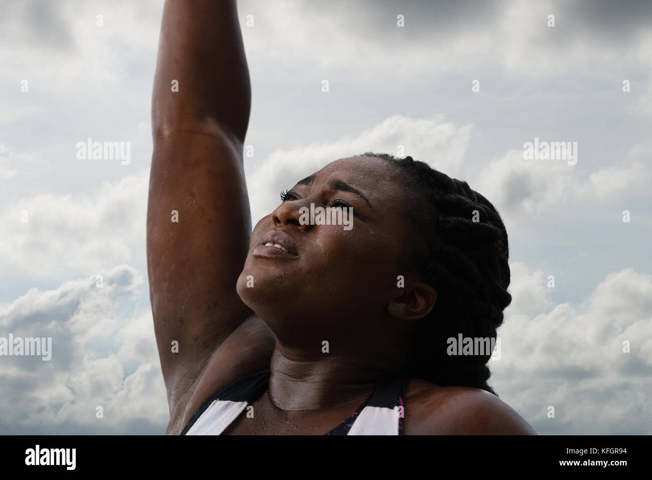 Sweating athlete hires stock photography and images Alamy