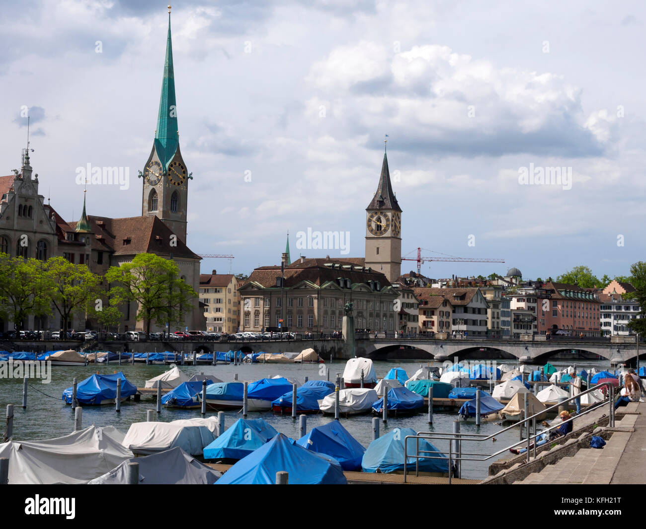 Old town, Zurich, Switzerland Stock Photo Alamy