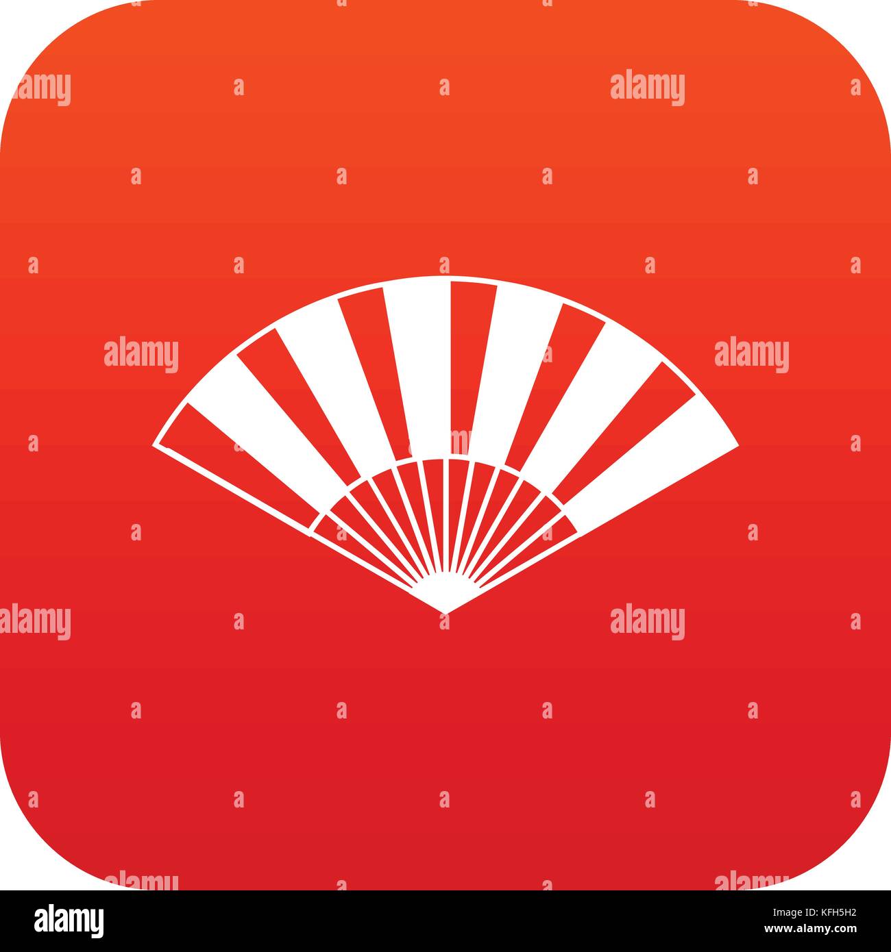 Fan icon digital red Stock Vector Image & Art - Alamy