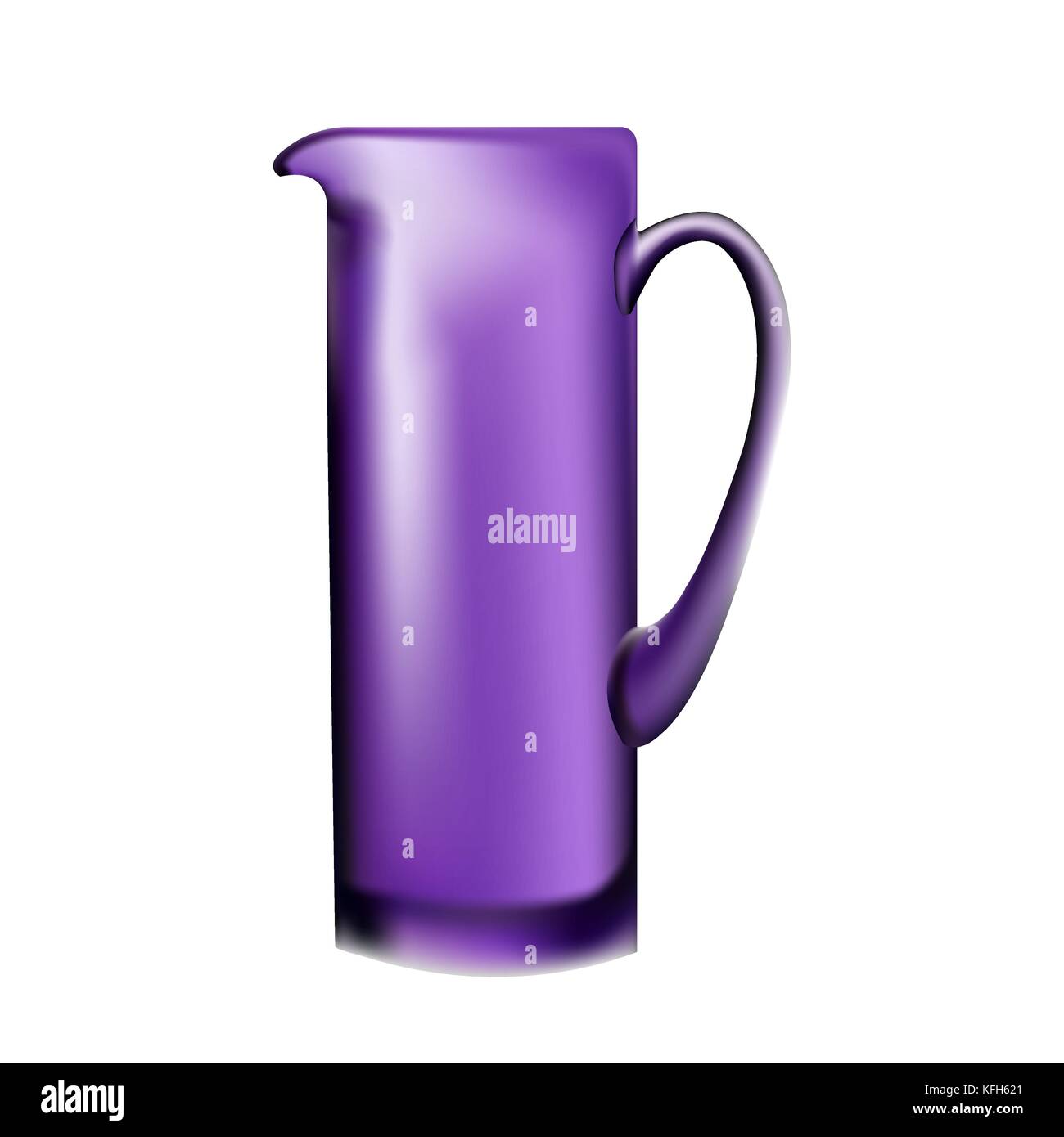 High transparent glass jug for juice Stock Vector Image & Art Alamy