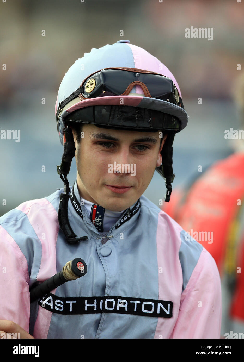R P Whelan before the Bet Through The Racing Post APP Doncaster Stakes