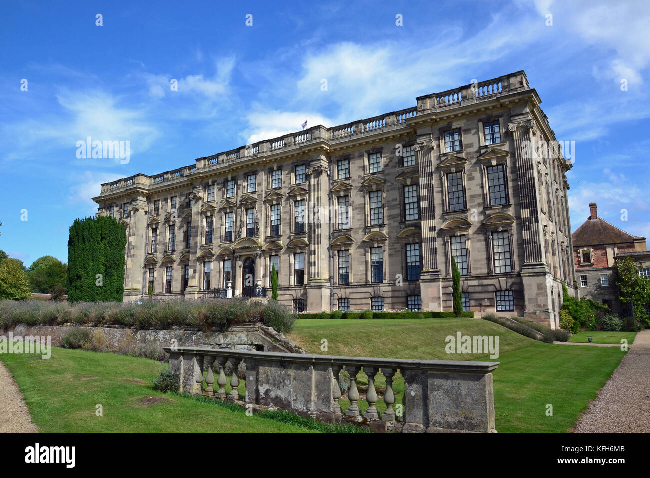 Stoneleigh Abbey, Stoneleigh, Warwickshire, UK Stock Photo