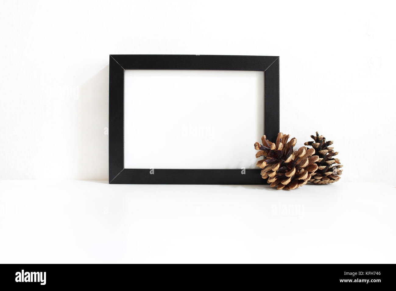 Mockup frame on festive Cut Out Stock Images & Pictures - Alamy