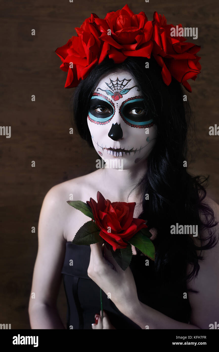 Calavera tattoo hi-res stock photography and images - Alamy