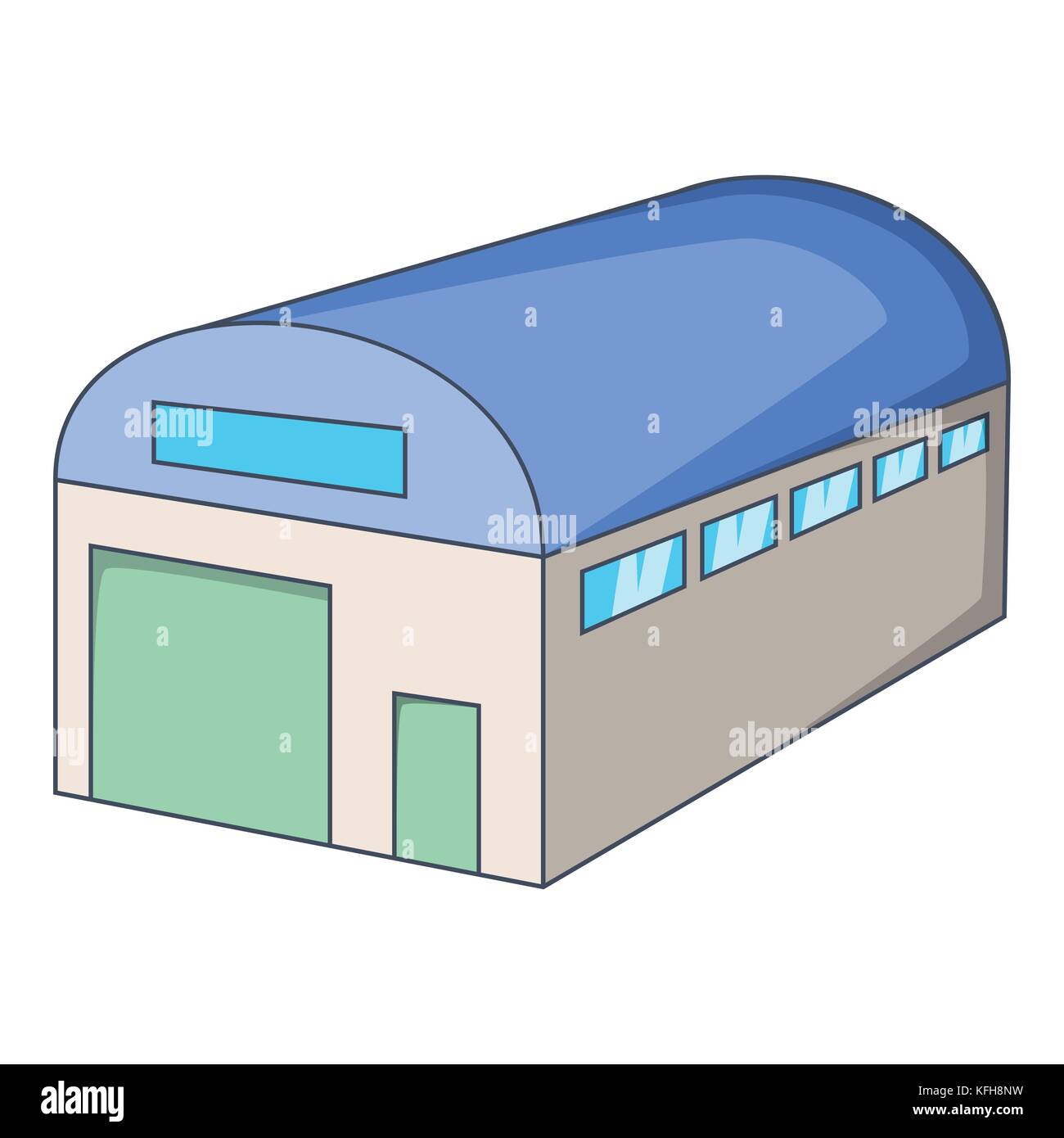 Warehouse building icon, cartoon style Stock Vector Image & Art - Alamy