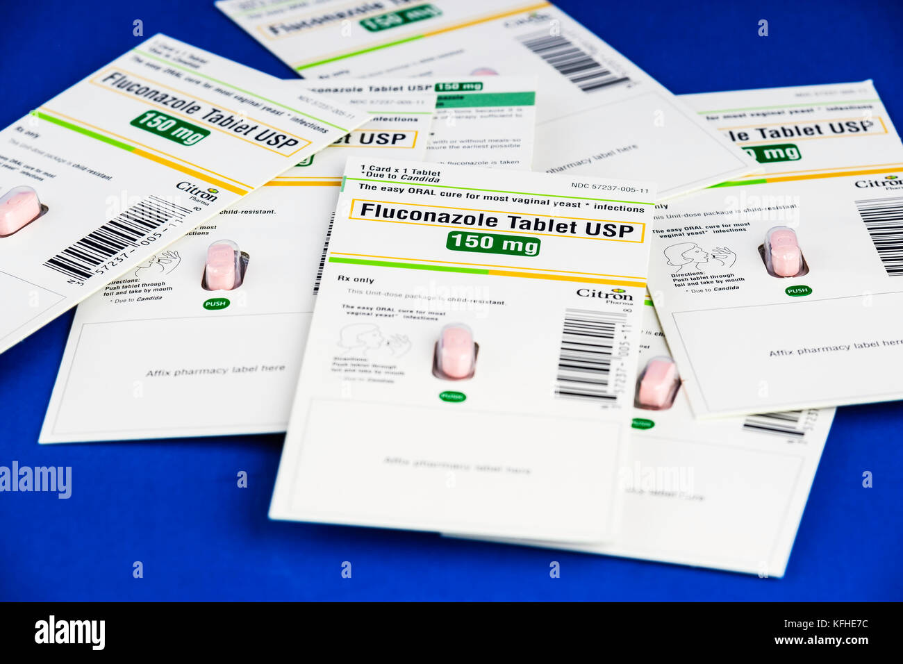 Photo of Antifungal prescription medication of Fluconazole Tablet USP