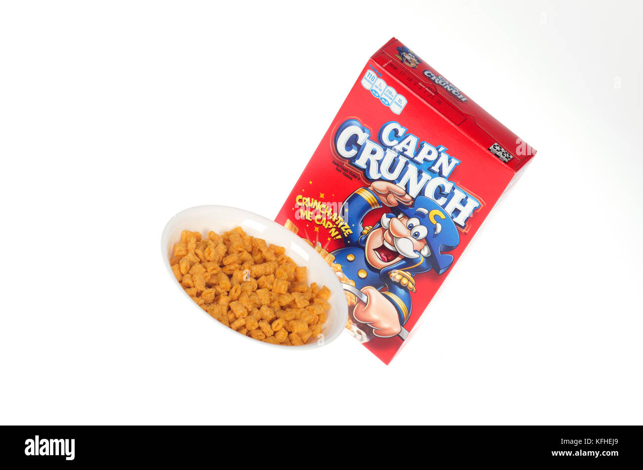 Céréales Cap'n Crunch, 5,5 oz. Boîtes Pak de 5