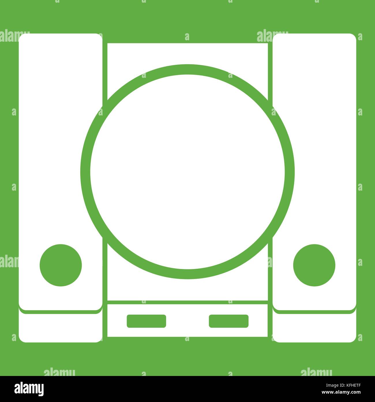 PlayStation icon green Stock Vector Image & Art - Alamy