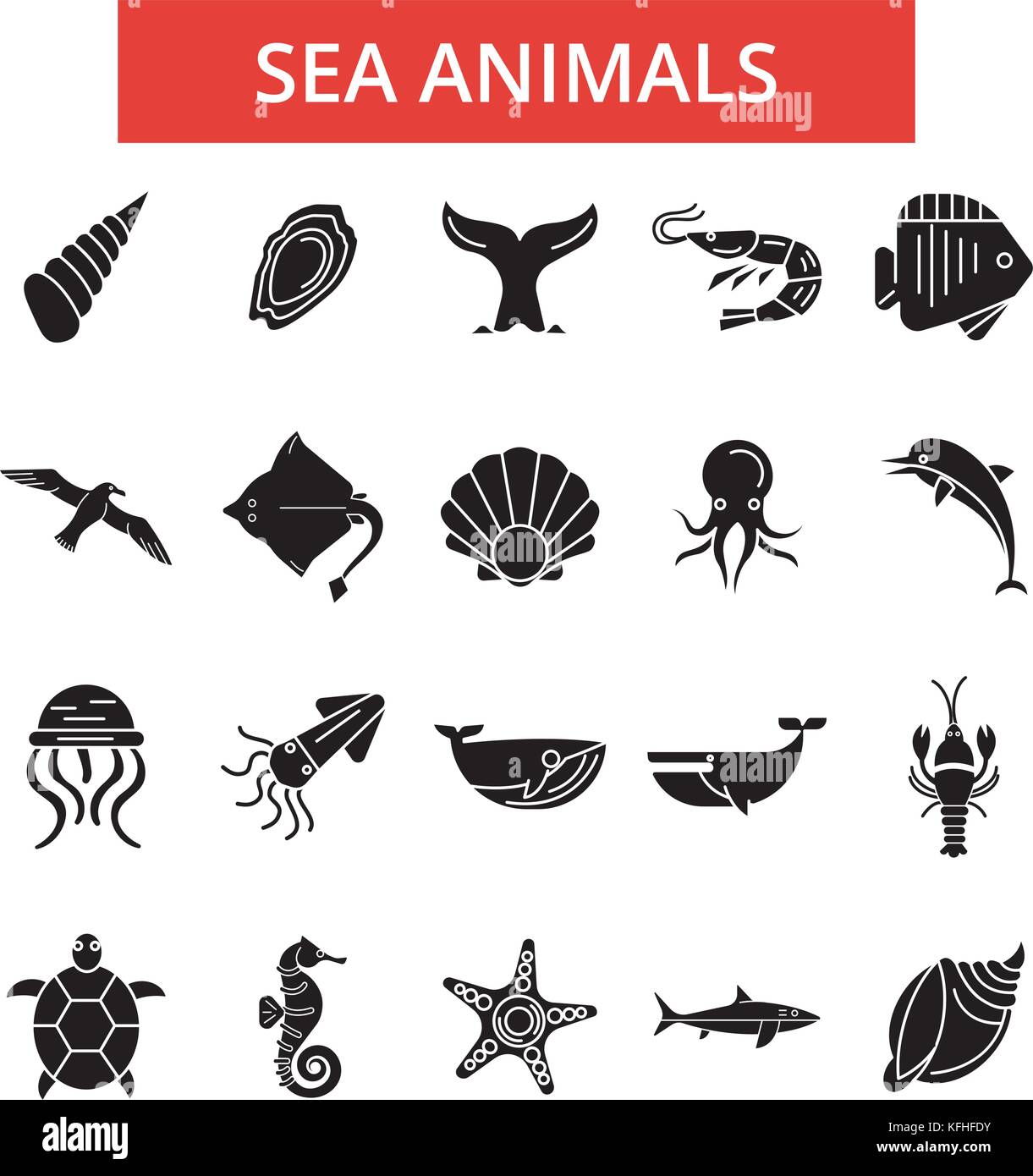 Sea animals illustration, thin line icons, linear flat signs, vector symbols, outline pictograms set, editable strokes Stock Vector Image & Art - Alamy Sea animals illustration, thin line icons, linear flat signs, vector symbols, outline pictograms set, editable strokes Stock Vector Image & Art - Alamy