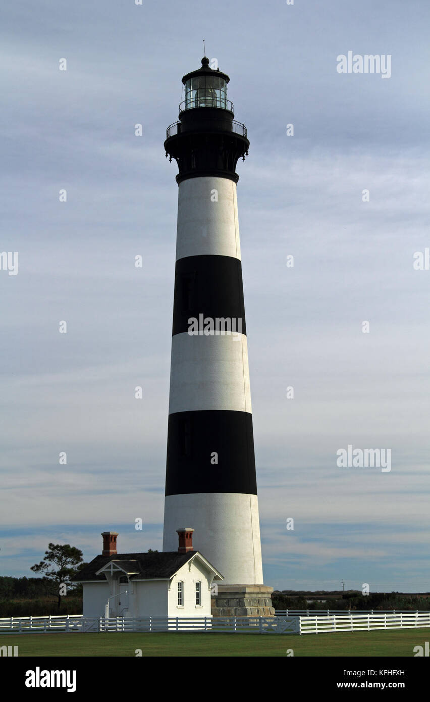 Bodie Island Lighthouse, Cape Hatteras National Seashore, North ...
