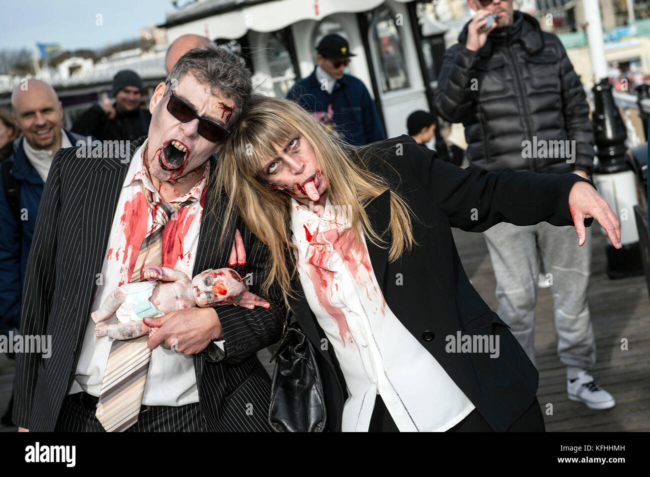Brighton Zombie Walk High Resolution Stock Photography and Images - Alamy