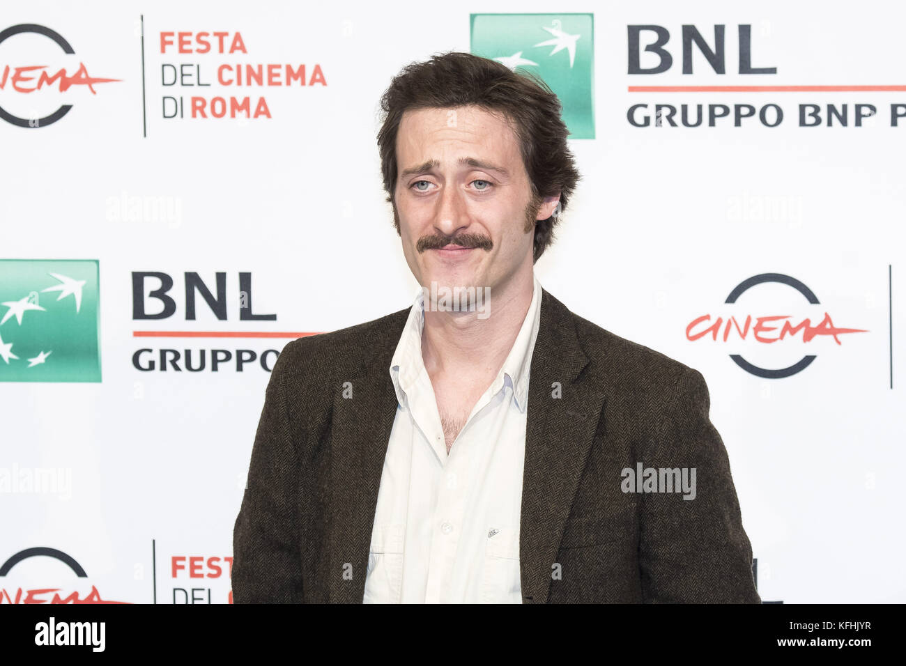 Rome, Italy. 29th Oct, 2017. Photocall of Metti una notte at Rome FIlm Festival 2017 Credit: Silvia Gerbino/Alamy Live News Stock Photo