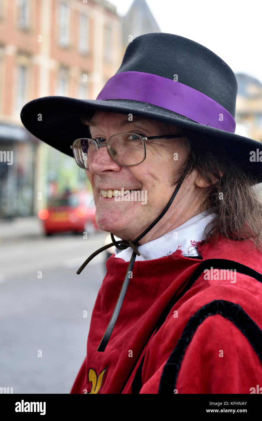 Bristol, UK. 29th Oct, 2017. The talk was culmination of English Civil War re-enactment battle of Bristol Christmas Steps. The re-enactment was event was hold on Saturday and Sunday, 28 and 29 October 2017, Bristol, England, UK. Credit: Charles Stirling/Alamy Live News Stock Photo