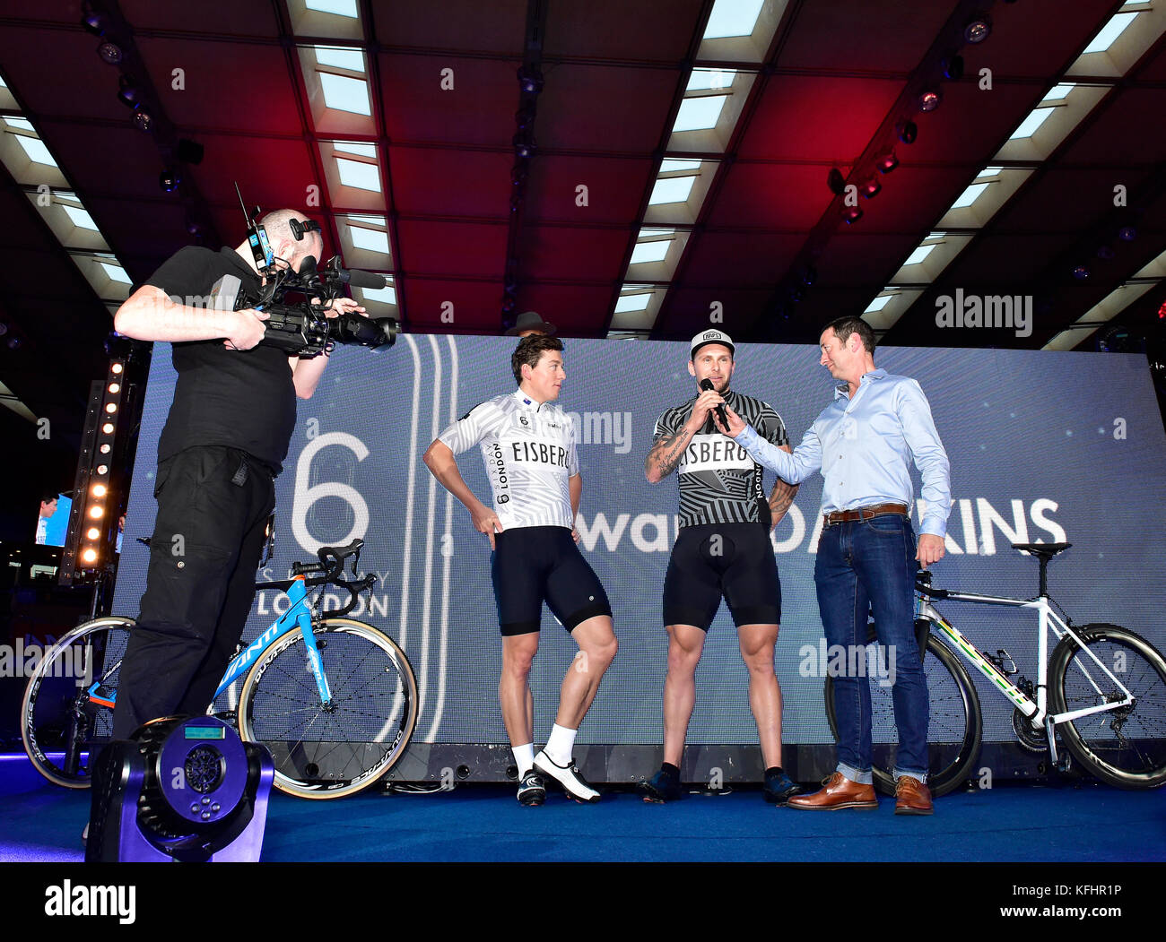 London, UK. 29th Oct, 2017. during Six Day London on Day 6 event on Sunday, 29 October 2017, London England. Credit: Taka Wu/Alamy Live News Stock Photo