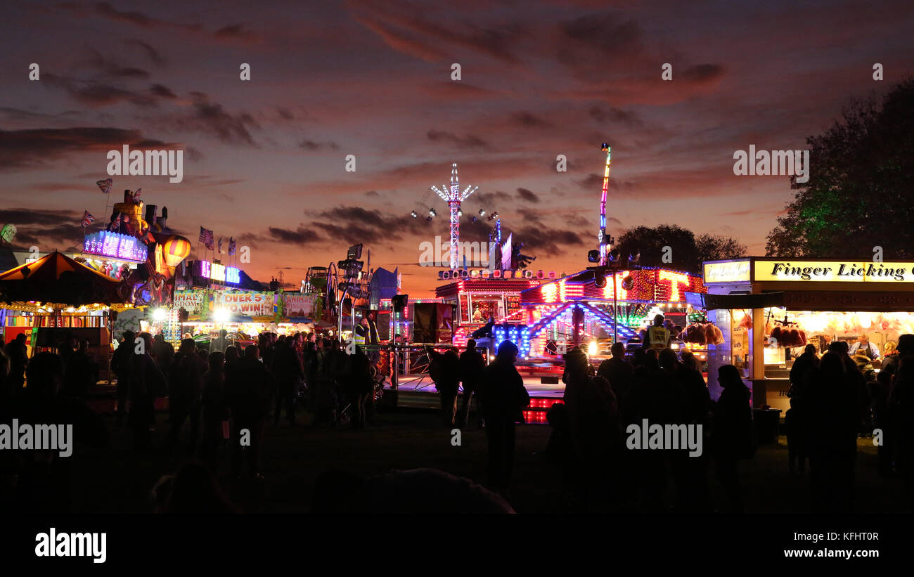 Ripley, Surrey Sunday 29th October 2017 10,000 people travel to see The ...