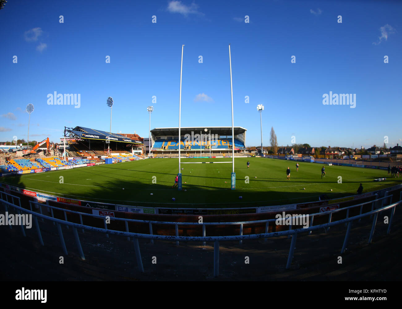 Headingley Carnegie Stadium, Leeds, UK 29th October 2017. Yorkshire ...