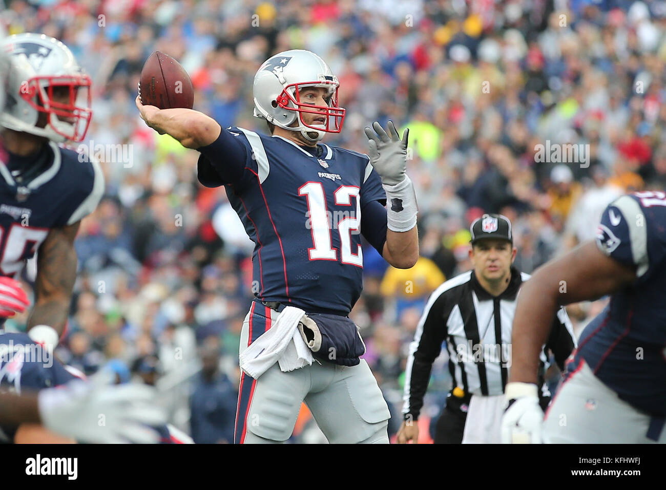 Foxborough, Massachusetts, USA. 29th Oct, 2017. October 29, 2017 New