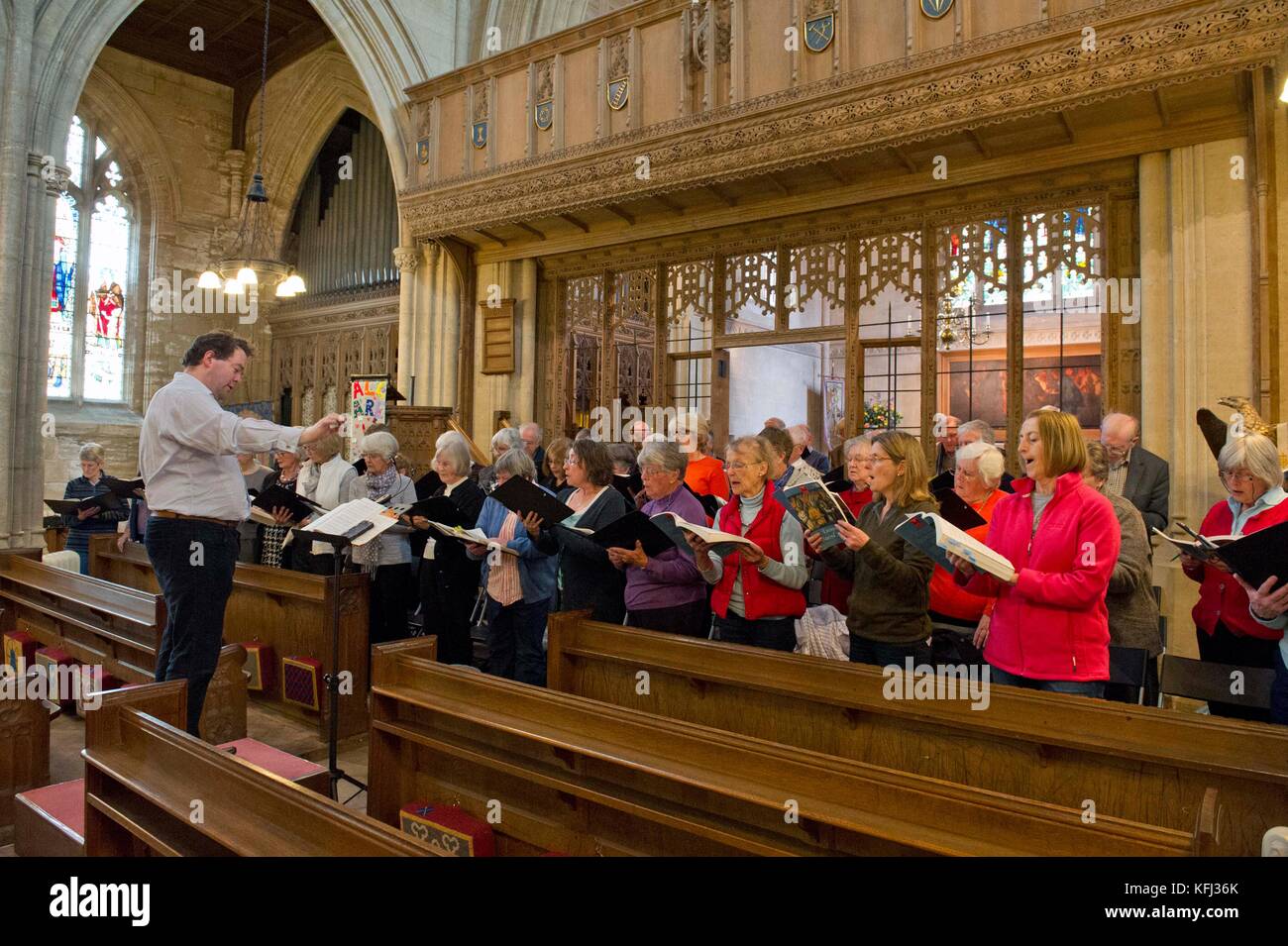 Chew Valley Choral Society Stock Photo Alamy