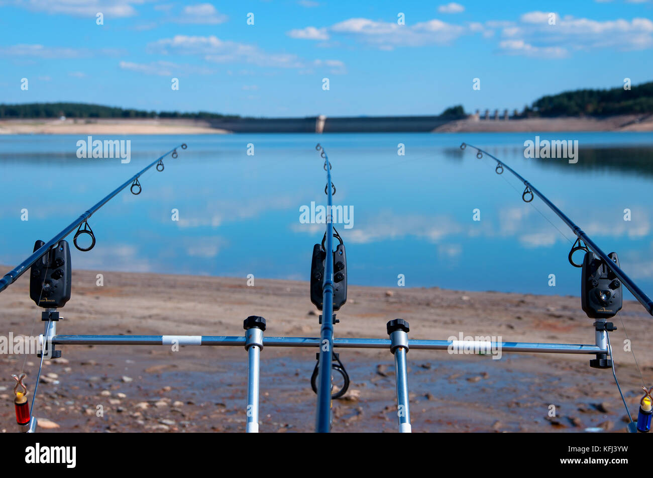 Carp fishing rods hi-res stock photography and images - Alamy