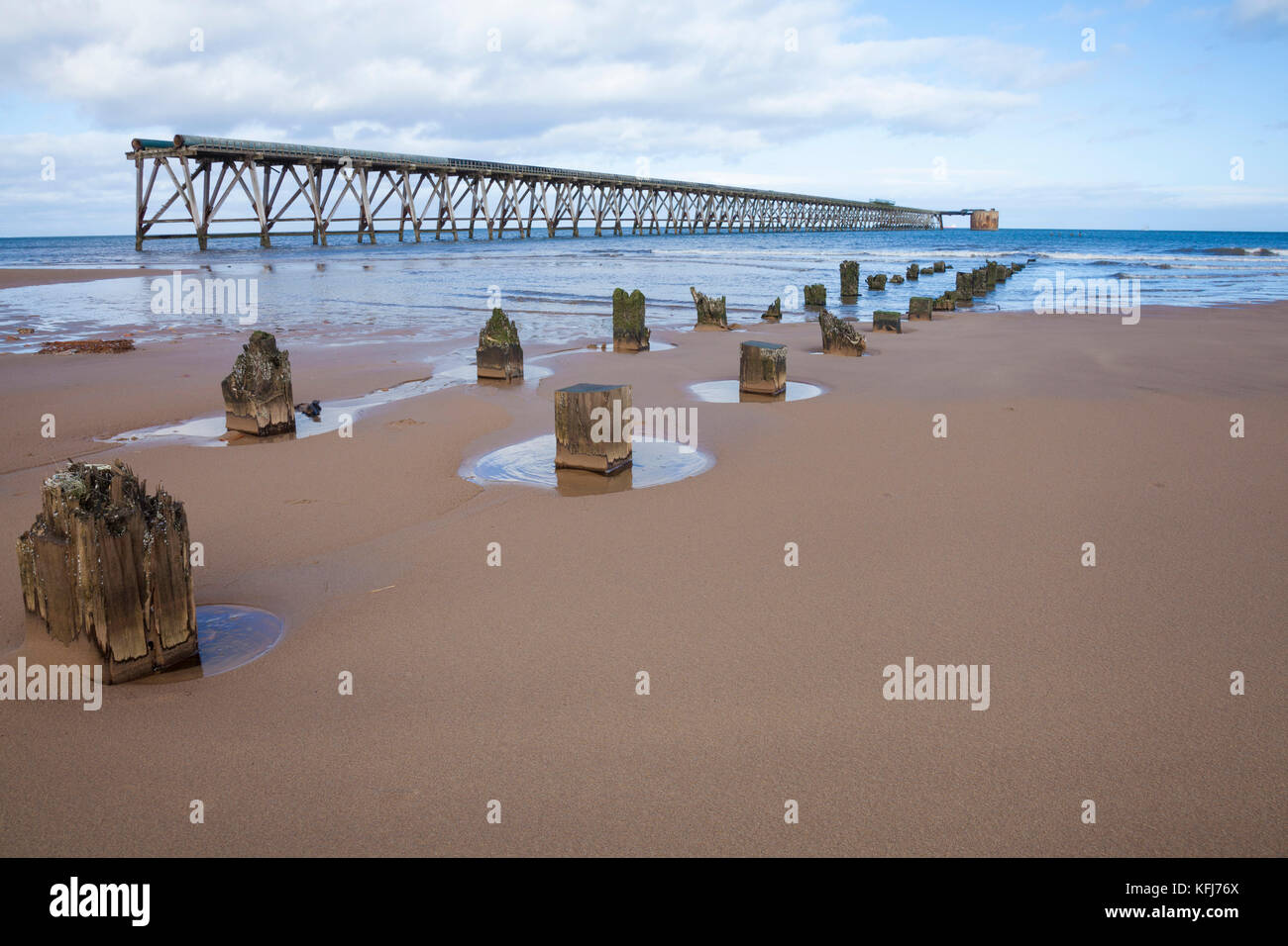 Steetley Pier, Hartlepool, England,UK Stock Photo Alamy