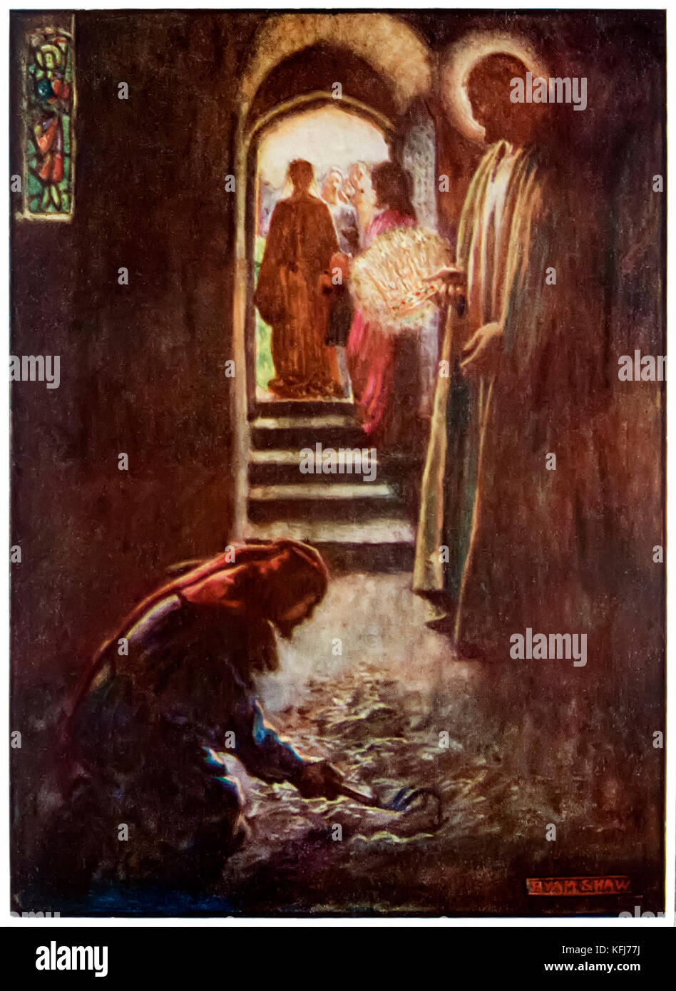 “The man with the muckrake” from ‘The Pilgrim’s Progress From This World, To That Which Is To