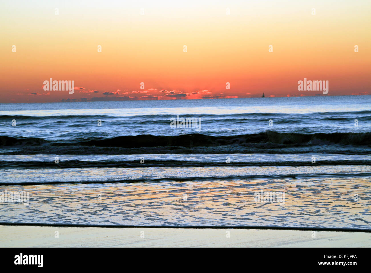 Sunrise at Diamond Beach, New Jersey, USA Stock Photo Alamy