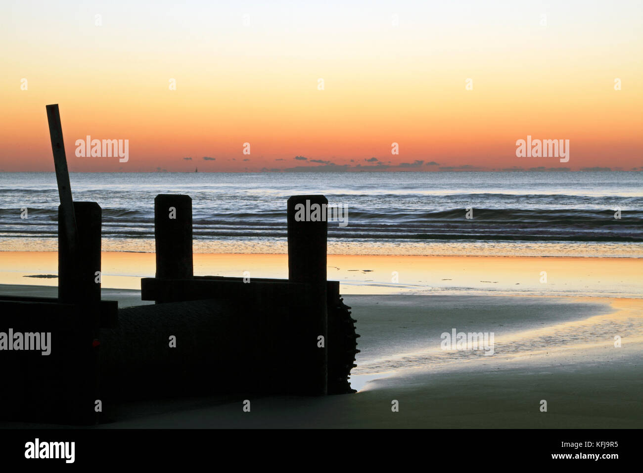 Sunrise at Diamond Beach, New Jersey, USA Stock Photo Alamy
