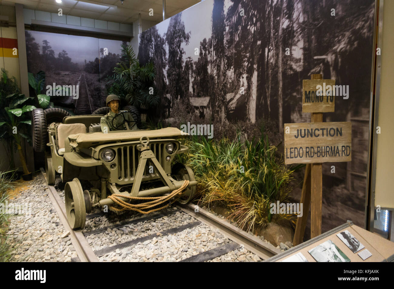 US Army Transportation museum Fort Eustis Newport News VA Stock Photo