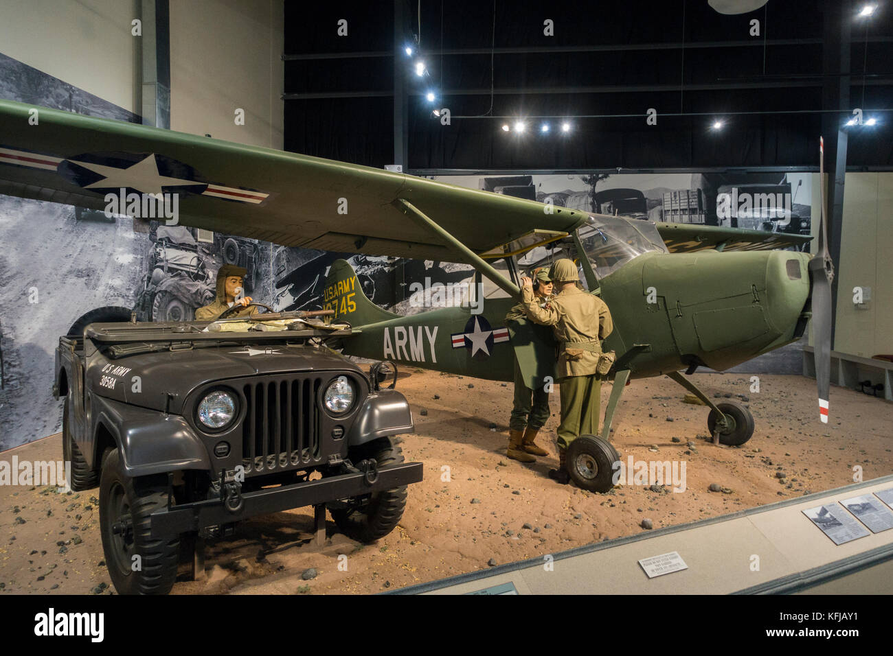 US Army Transportation museum Fort Eustis Newport News VA Stock Photo