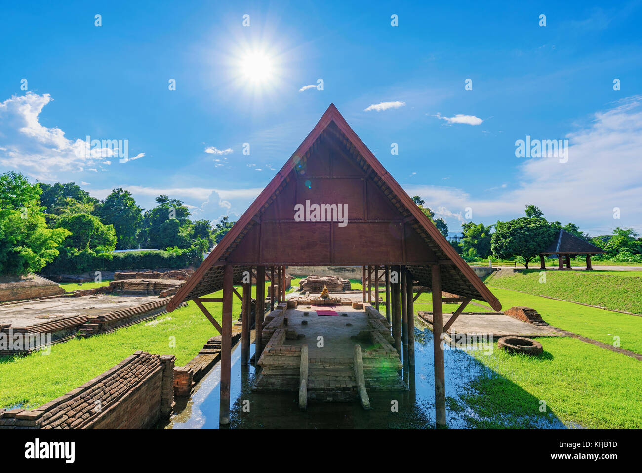 Wiang Kum Kam ancient temple in Chiang Mai Stock Photo - Alamy