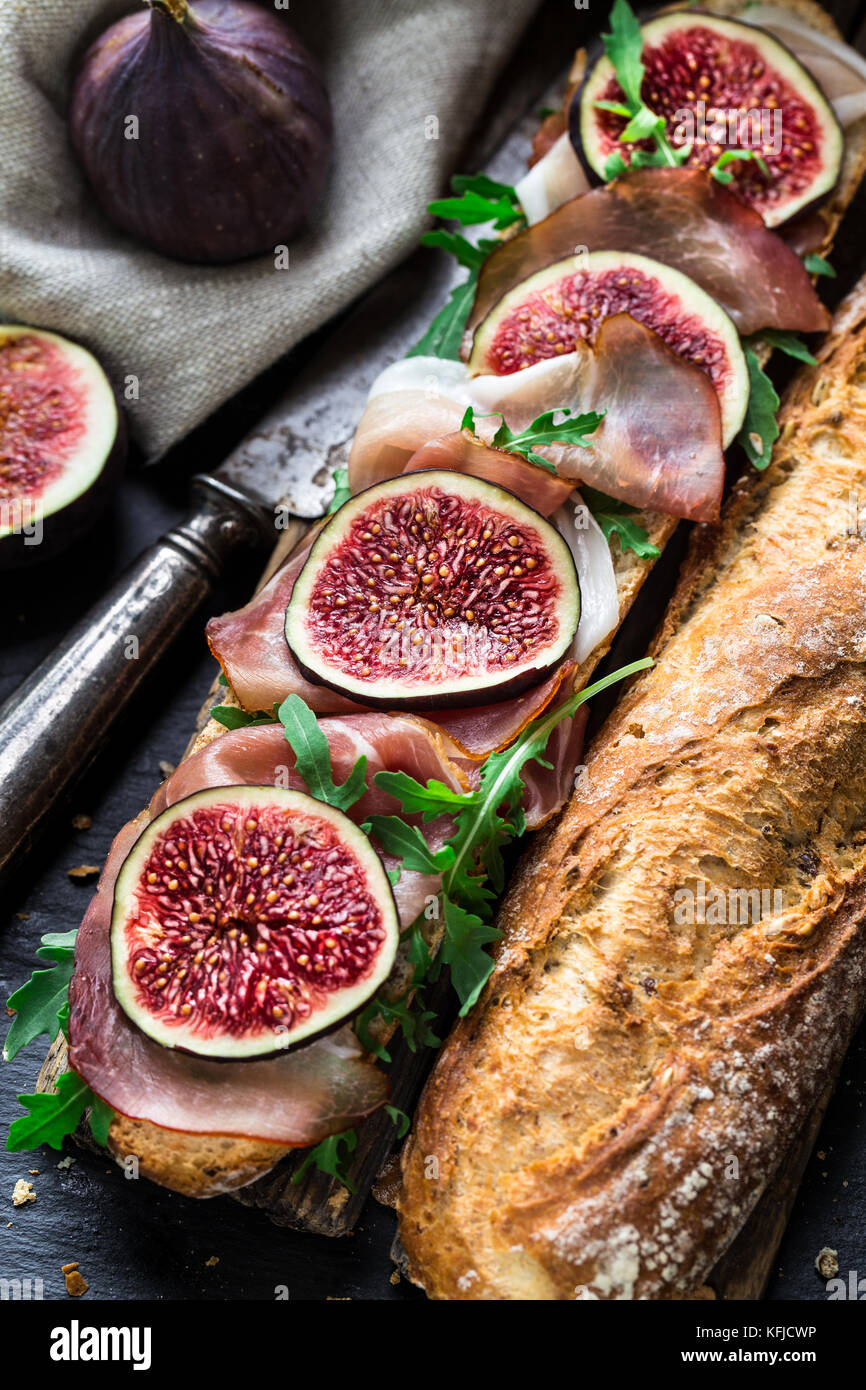 Sandwich prosciutto hires stock photography and images Alamy