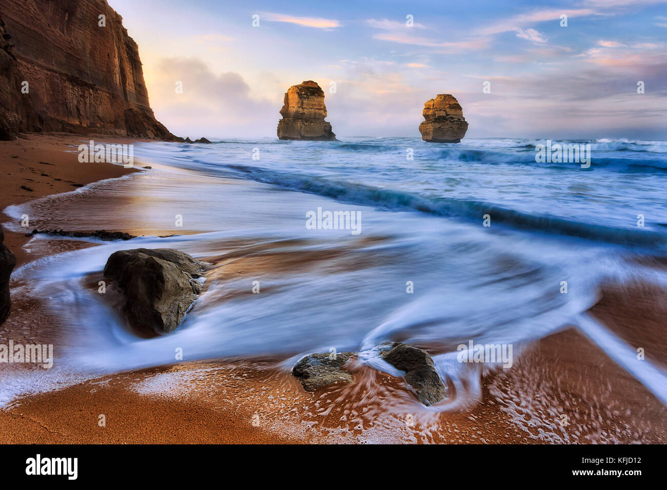Sunrise At Gibson Steps Beach On Great Ocean Road Twelve
