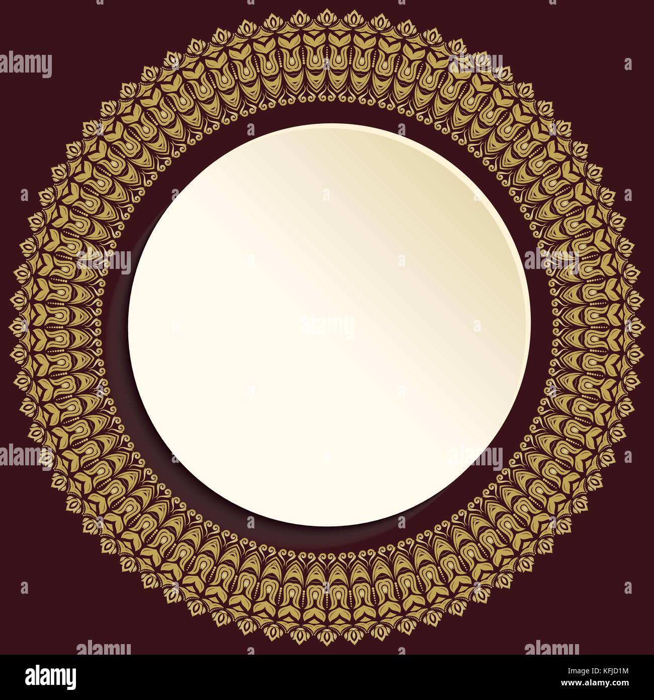 Elegant Vector Ornament in Classic Style Stock Vector Image & Art - Alamy