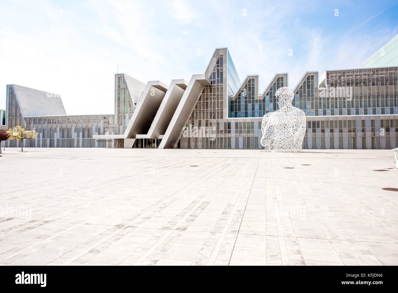 Pavilion of Expo 2008 in Zaragoza Stock Photo Alamy