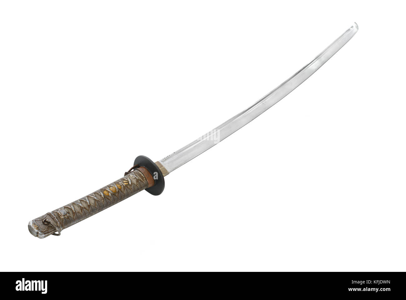 Japanese sergeant's 'new military sword (shin guntō)' (1939-44) Stock Photo