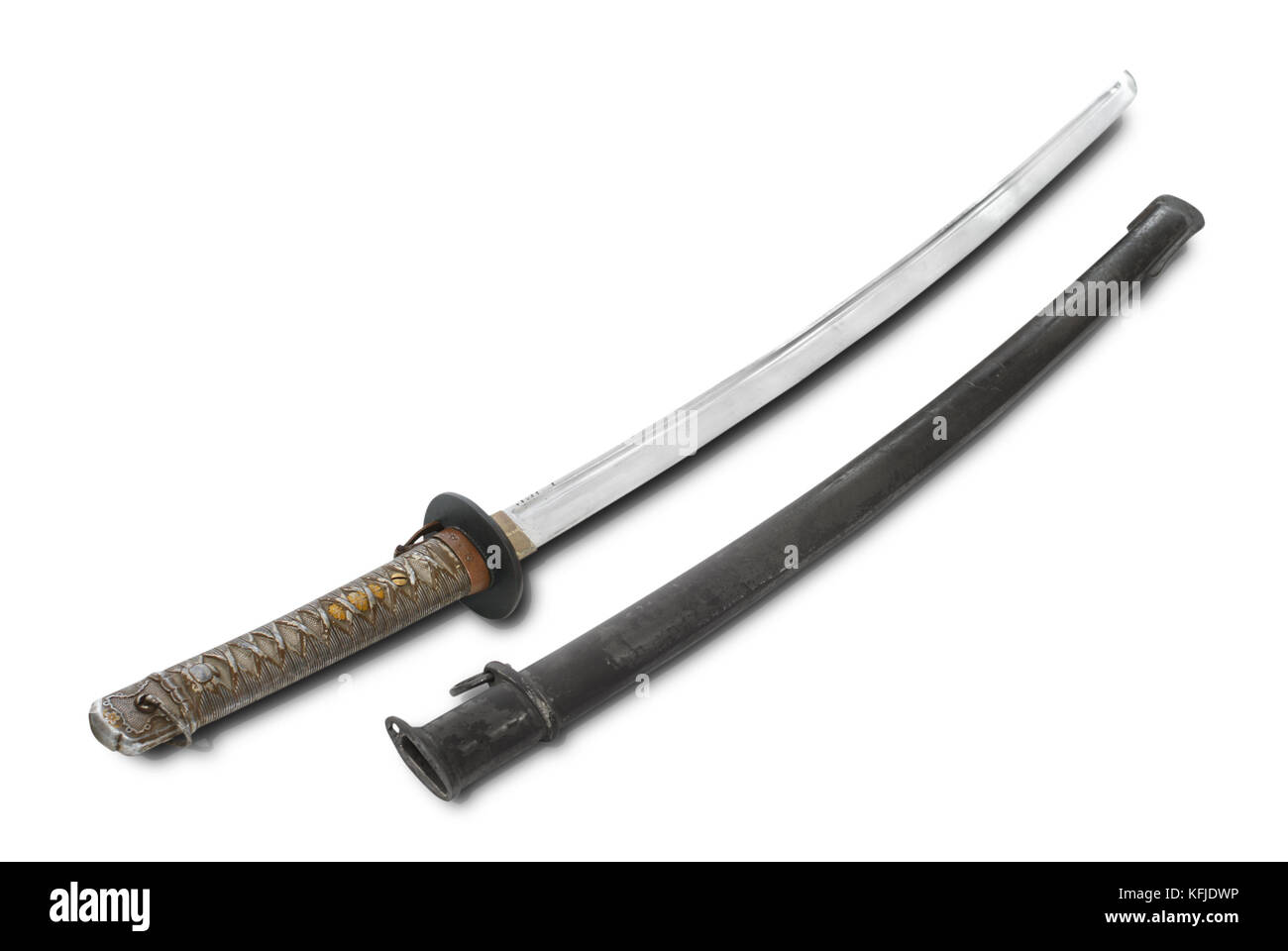 Japanese sergeant's 'new military sword (shin gunto)' (1939-44) Stock Photo