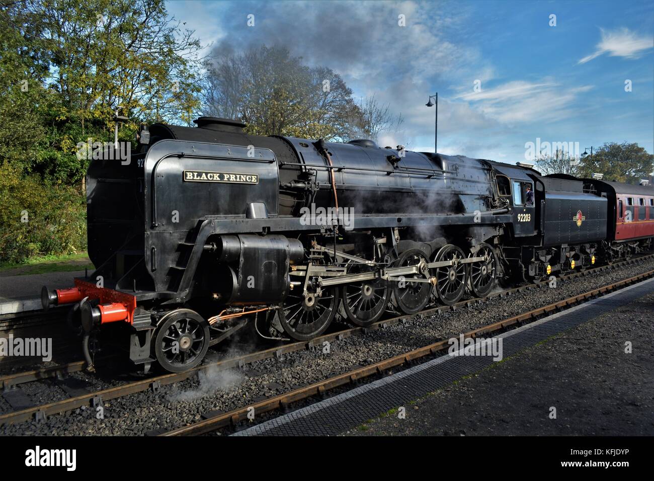 BR-9F-92203 'Black Prince' – North Norfolk Railway