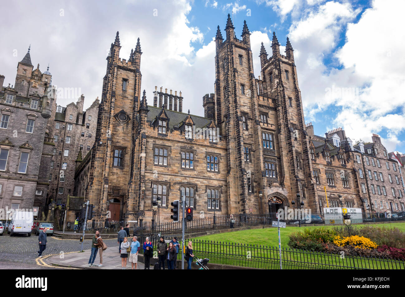 General Assembly Hall and New College, The University of Edinburgh on