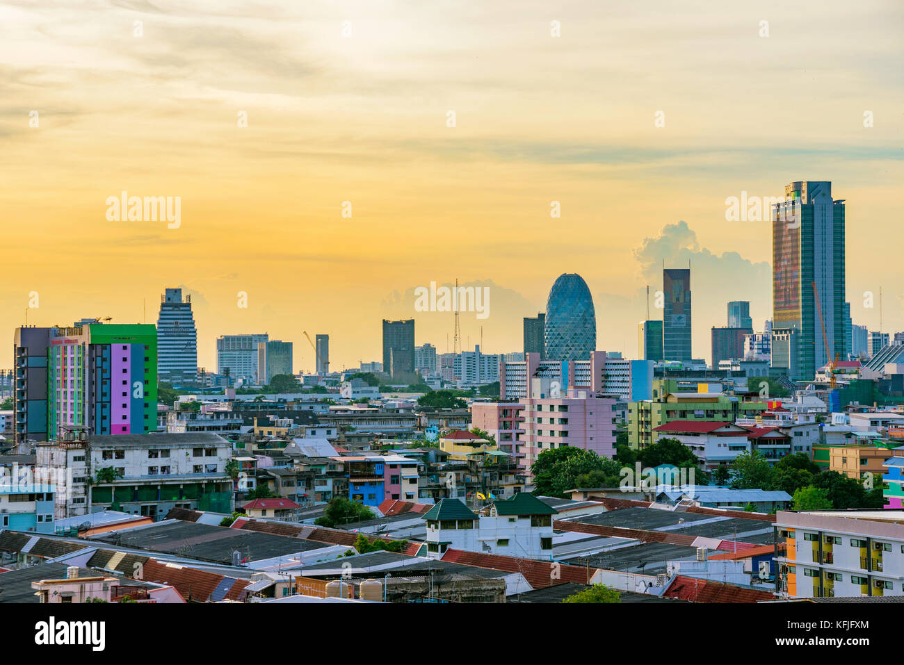 Bangkok city view hi-res stock photography and images - Alamy