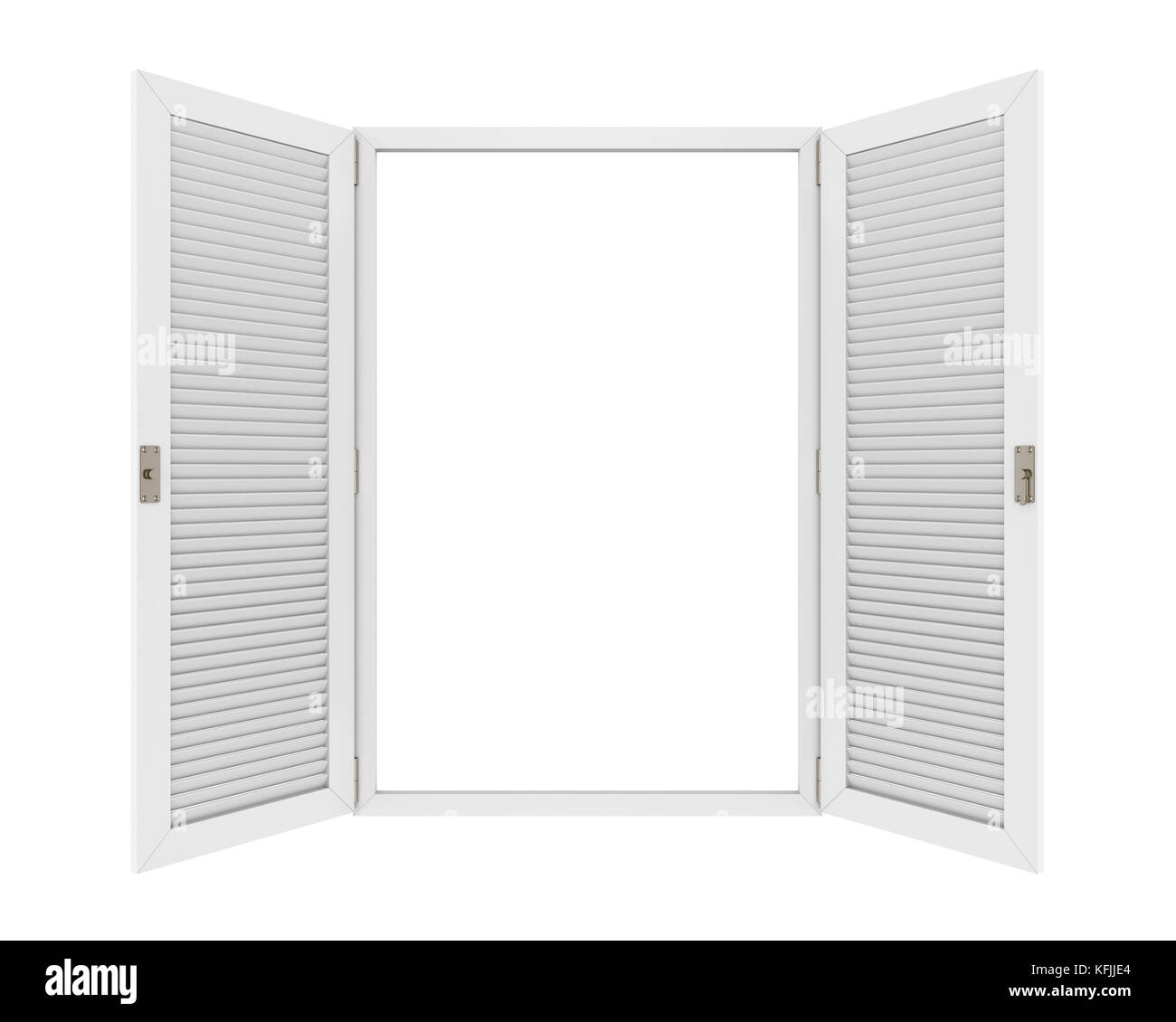 Window Frame Isolated Stock Photo Alamy