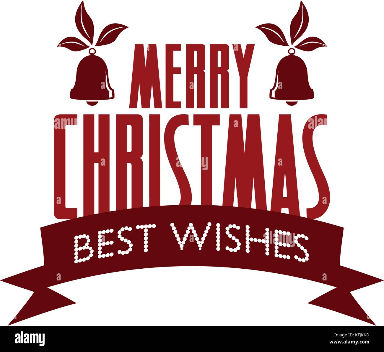 merry christmas and happy new year vector art Stock Vector Image & Art ...