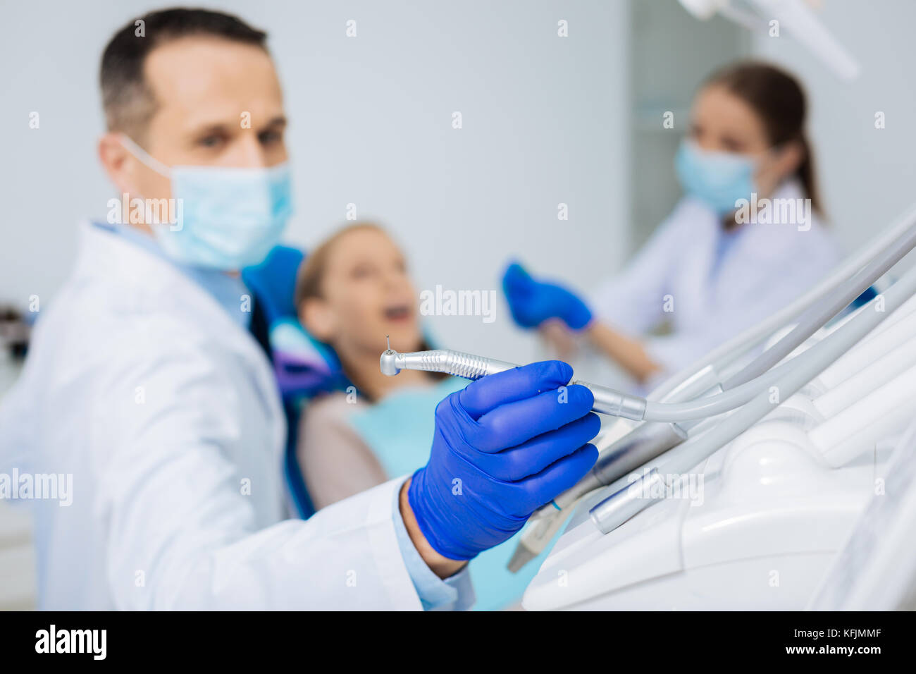 Professional medical equipment being in use Stock Photo Alamy