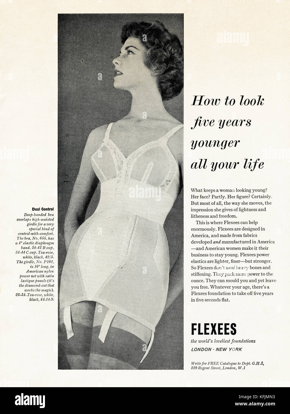 Girdle 1950s hi-res stock photography and images - Alamy