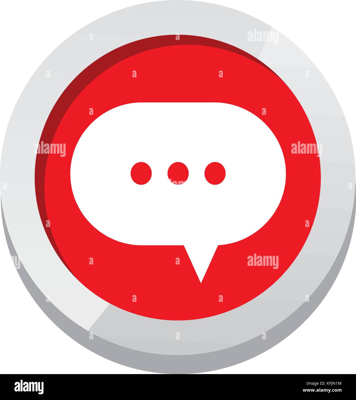 chat game asset icon sign symbol button vector art Stock Vector Image ...