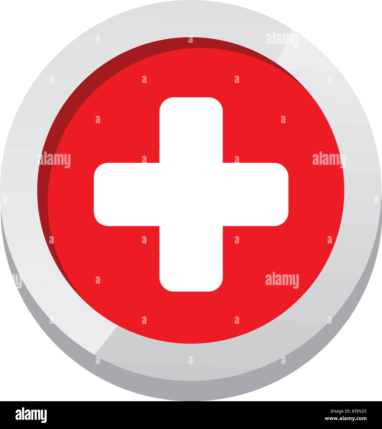 plus minus game asset icon sign symbol button vector art Stock Vector ...