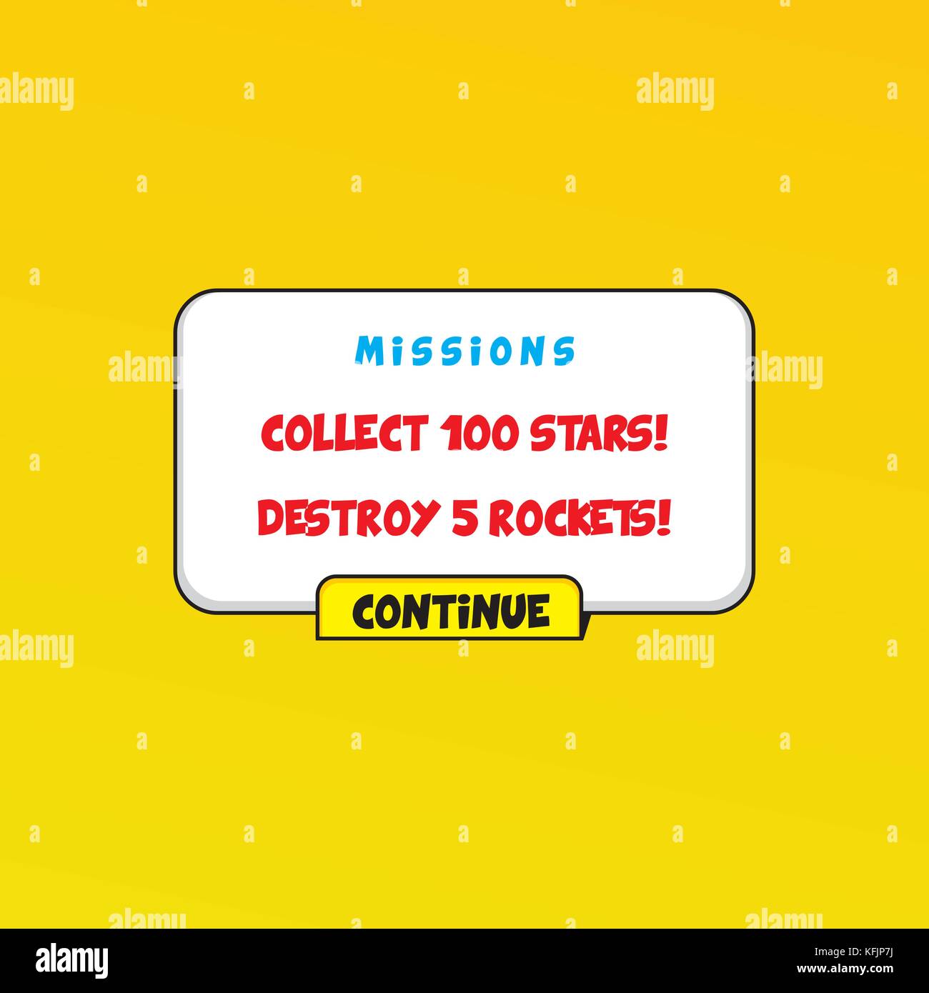 video game asset menu icon button layer vector art illustration Stock ...