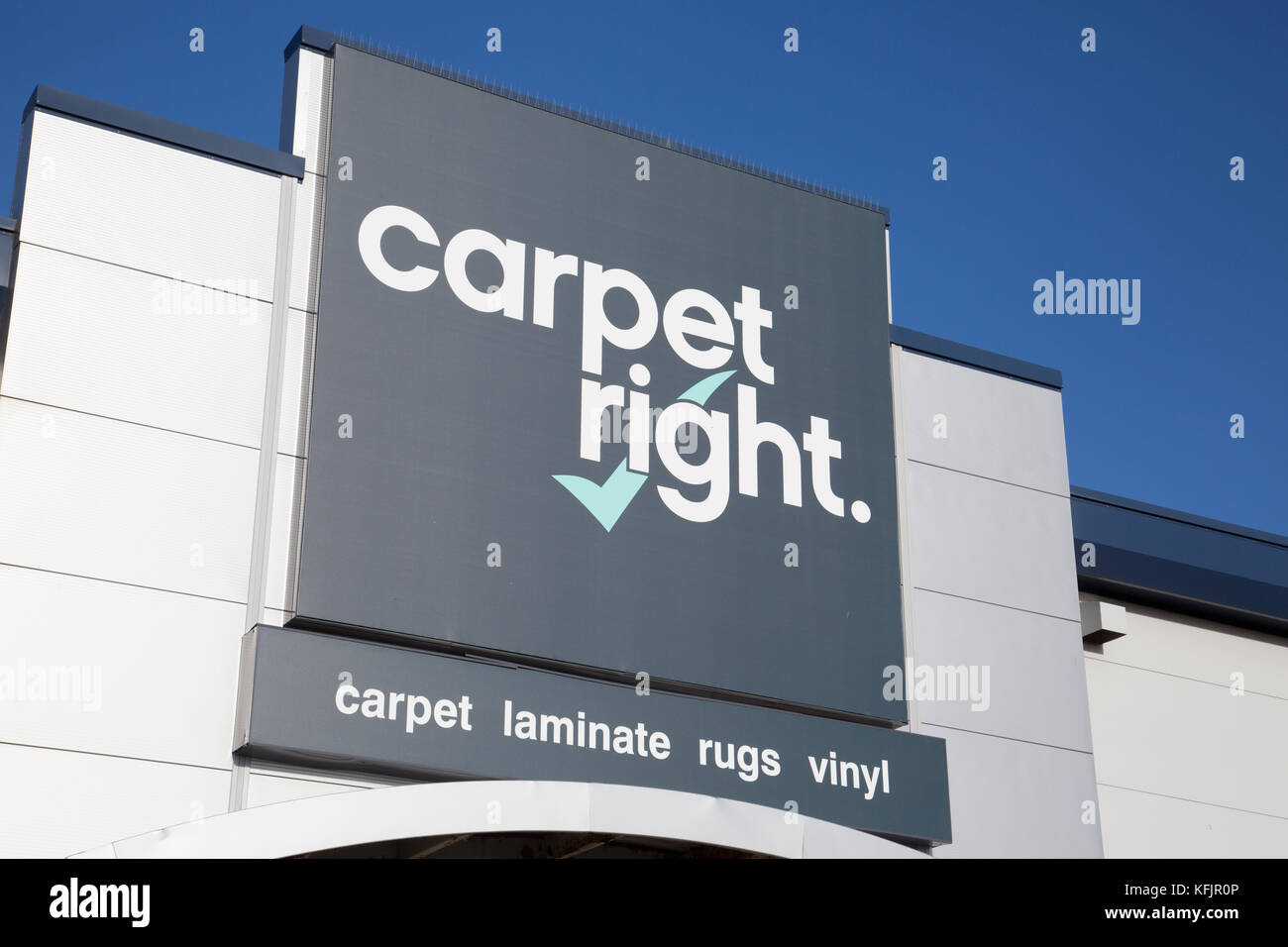 Carpet Right new branding Stock Photo
