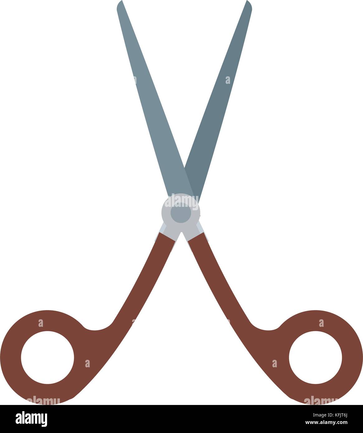 Scissor utensil isolated Stock Vector Image & Art Alamy